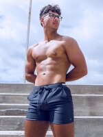 Supawear Full Lined Mesh Shorts Tight Fit Black Onyx