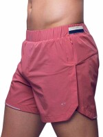 Supawear High Split Shorts Loose Fit Dusty Rose Cedar