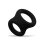 Rude Rider Shaft and Ball Ring Thin Soft Silicone Black