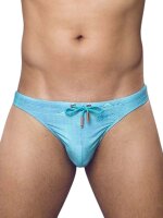 2Eros Print Swim Thong V80 Nautica Green