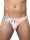 2Eros Print Swim Thong V80 Tahiti Peach