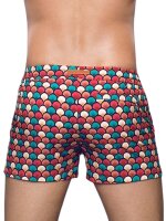 2Eros Print Swim Shorts S50 Retro Red