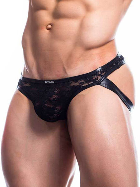 Cut4Men Jockstrap Hybride Underwear Black