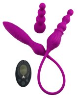 Adrien Lastic Remote Controlled 2X Double Ended Vibrator