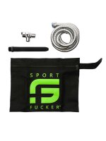 Sport Fucker Shower Kit with Anal Shower Nozzle 6 inch Black