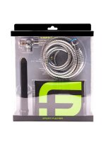 Sport Fucker Shower Kit with Anal Shower Nozzle 6 inch Black