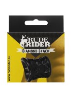 RudeRider Diamond Stack Black