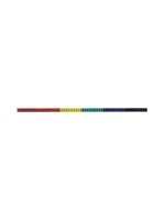 Gay Pride Rainbow Sticker reflective 1,8 x 42 cm / 0.75...