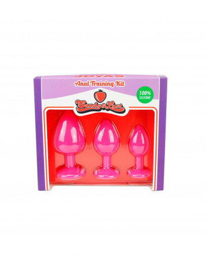 CANDY LUST JEWEL ANAL TRAINING KIT PINK