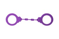 Silicone handcuffs Party Hard Suppression Purple