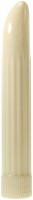 Me You Us Sensuous Ribbed Vibrator Ivory White