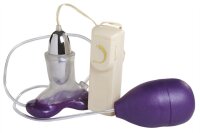 Me You Us Clitoral Masseuse Vibrating Clit Pump Transparent