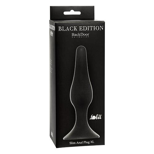 Slim Anal Plug XL Black