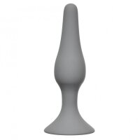 Slim Anal Plug Large Grey