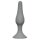 Slim Anal Plug Large Grey