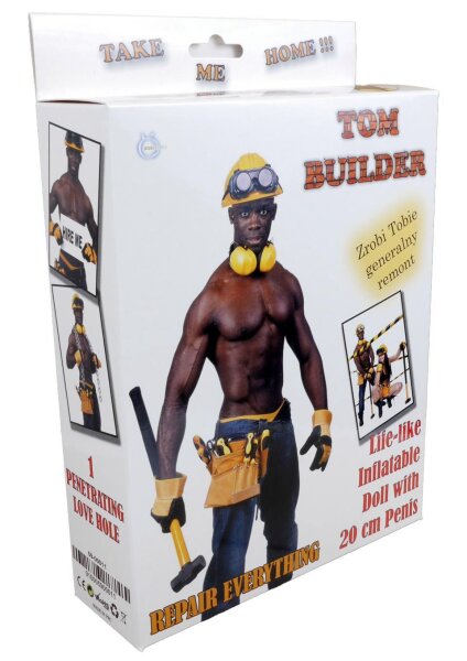 Lalka- Tom - Builder Male Doll