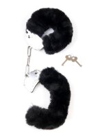 Handcuffs Fetish Boss Series - Furry Cuffs - Black