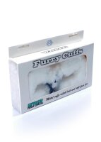 Handcuffs Fetish Boss Series - Furry Cuffs - White