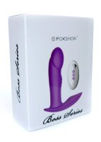 Foxshow - Stimulator - Silicone Panty Vibrator USB 7 Function / Heating / Impact function