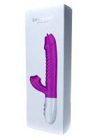 Foxshow - Vibrator - Silicone Vibrator USB 7 Function, Purple