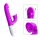 Foxshow - Vibrator - Silicon, Vibrator 7 Function and Heating Mode, PURPLE