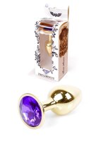 Gold Plug - Jewellery - Purple