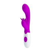 Pretty Love Butterfly Kiss Vibrator Pink