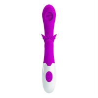 Pretty Love Moth Clitoris Vibrator Purple