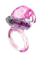 Pierscien-Rabbit Vibro CockRing Pink