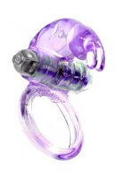 Pierscien-Rabbit Vibro CockRing Purple