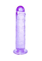 Transparent dildo Intergalactic Distortion Purple