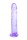 Transparent dildo Intergalactic Distortion Purple