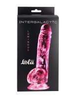 Transparent dildo Intergalactic Luminous Pink