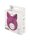 Rechargeable ring for clitoral stimulation MiMi Animals Kitten Kiki Purple