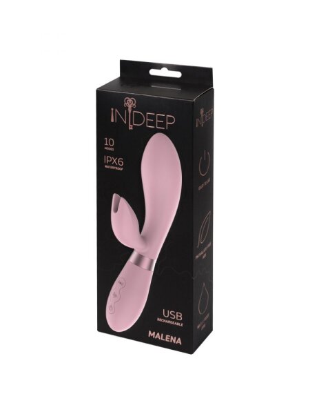 Rechargeable Vibrator Indeep Malena Pink