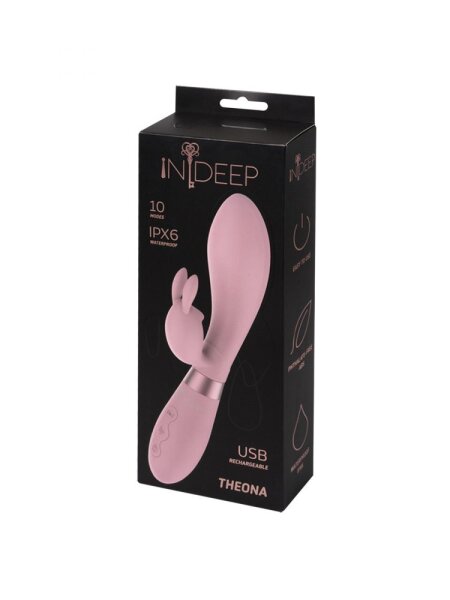 Rechargeable Vibrator Indeep Theona Pink