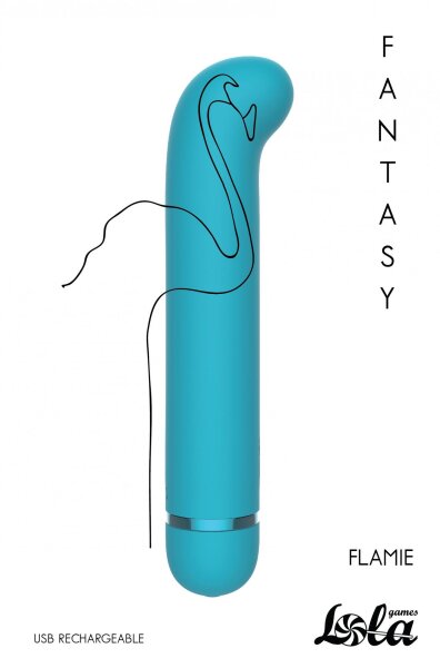 Rechargeable vibrator Fantasy Flamie Blue