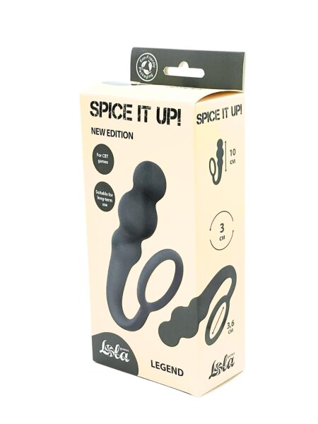 Anal Plug Spice it up Legend Dark Grey