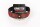 Kinkster - Vegan Leather - Handmade - Collar 3 red crystals