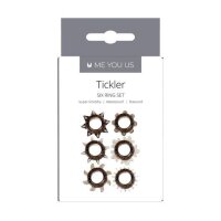 Me You Us Tickler Set Textured Ring Smoke