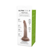 Me You Us Silicone Ultra Cock Caramel 7in