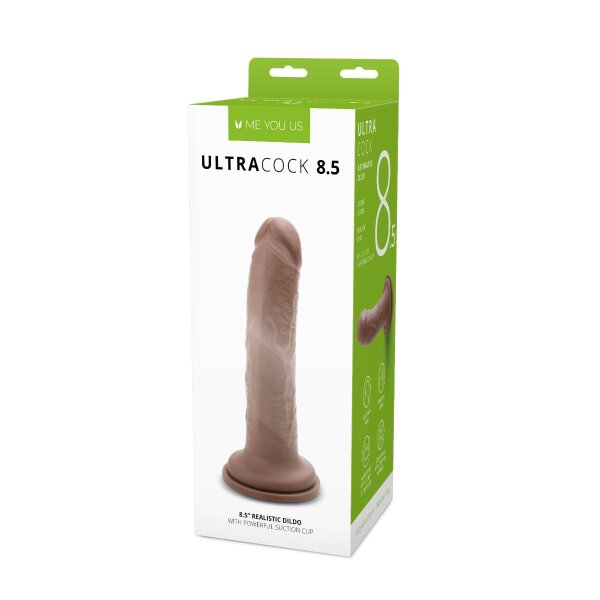 Me You Us Silicone Ultra Cock Caramel 8.5