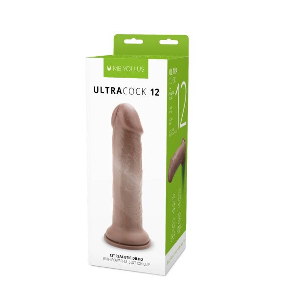 Me You Us Silicone Ultra Cock Caramel 12