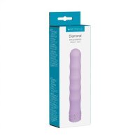 Me You Us Diamond Silk Gyrator Vibrator Violet