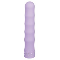 Me You Us Diamond Silk Gyrator Vibrator Violet