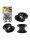 RudeRider Liquid Silicone Ball Stretcher Black