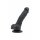 Natürliches Dildo Virgite R33 Schwarz 18,5 cm