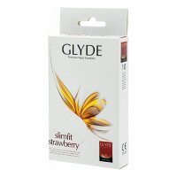 Kondome Glyde Erdbeere 17 cm (10 uds)