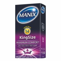 Kondome Manix King Size Kein 18,5 cm Ø 5,6 cm (14...