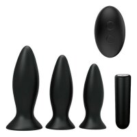 Blackdoor No. 11 Duo-Plugs S Pleasures Schwarz (3 pcs)